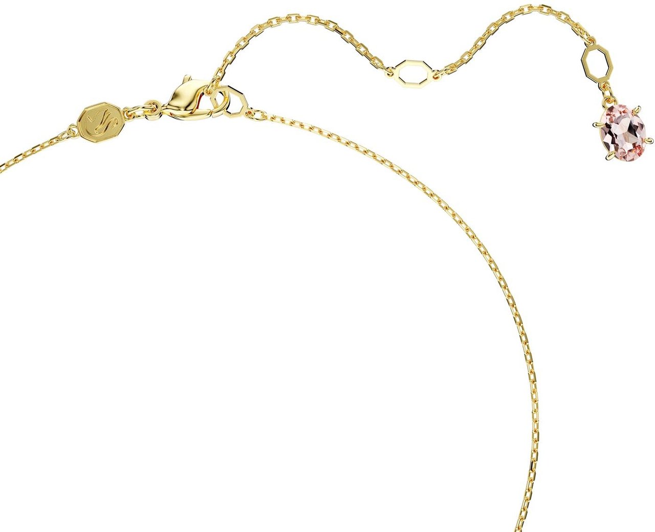 Swarovski - Ketting - Goud Divers
