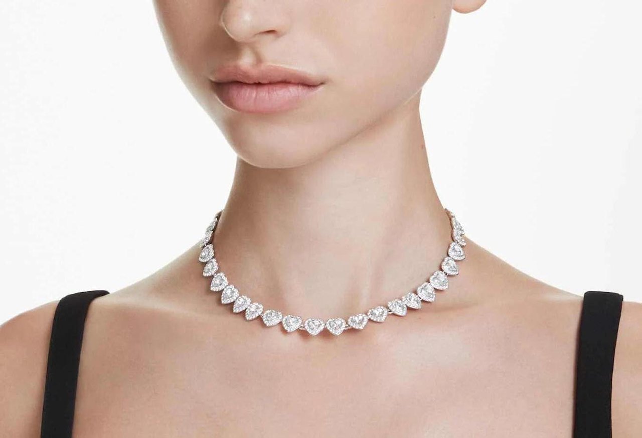 Swarovski - Ketting - Zilver Zilver