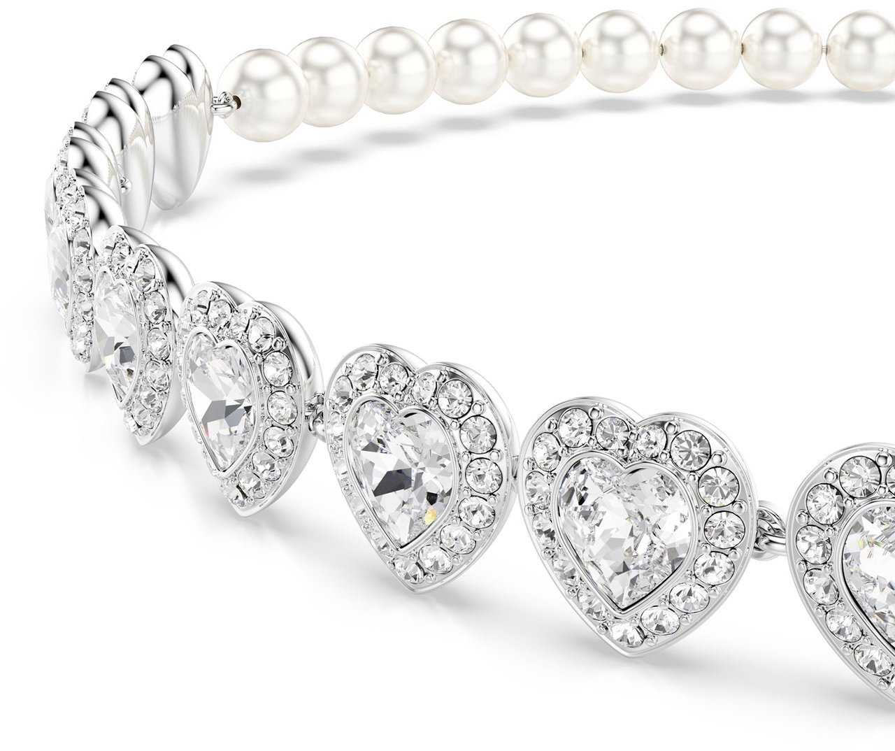 Swarovski - Ketting - Zilver Zilver