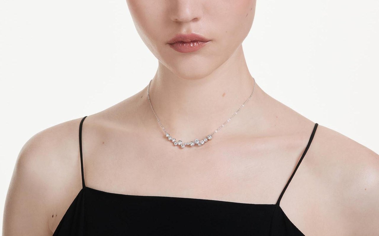 Swarovski - Ketting - Zilver Zilver