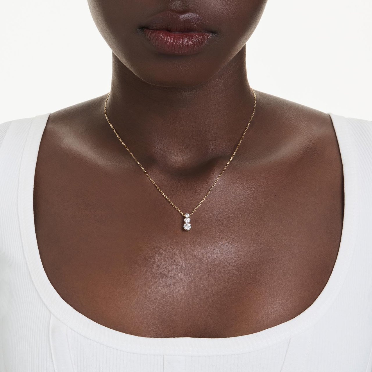 Swarovski - Ketting - Goud Goud