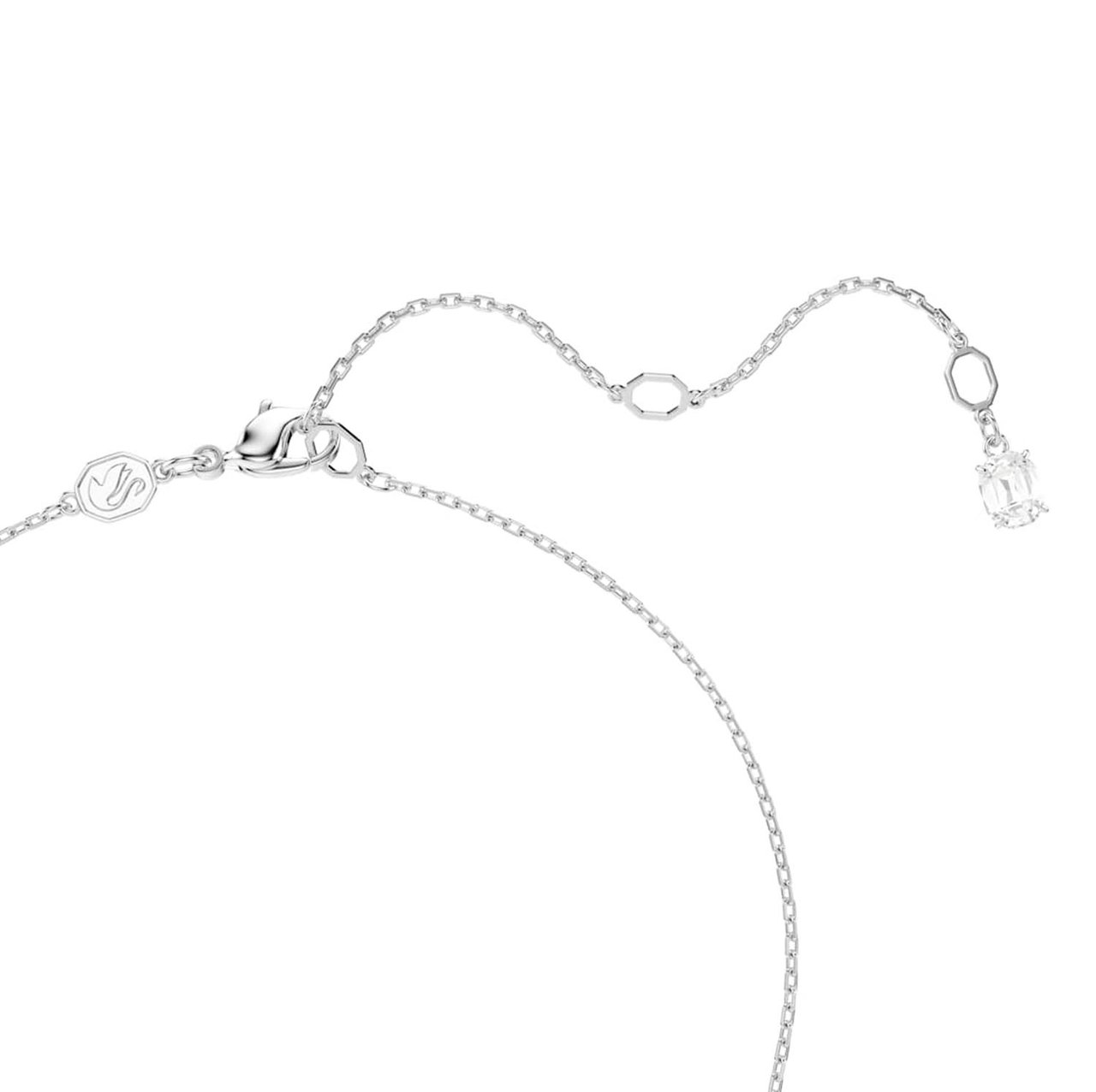Swarovski - Ketting - Zilver Blauw