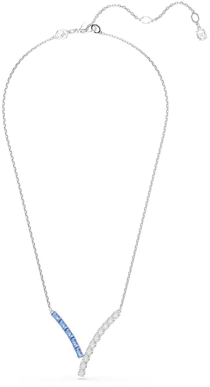 Swarovski - Ketting - Zilver Blauw