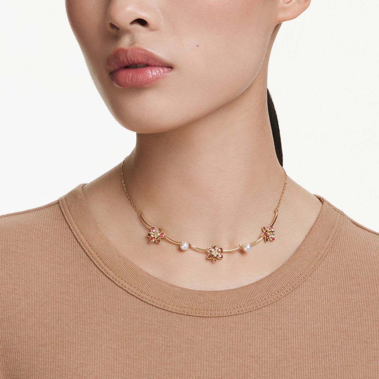 Swarovski - Ketting - Goud Goud