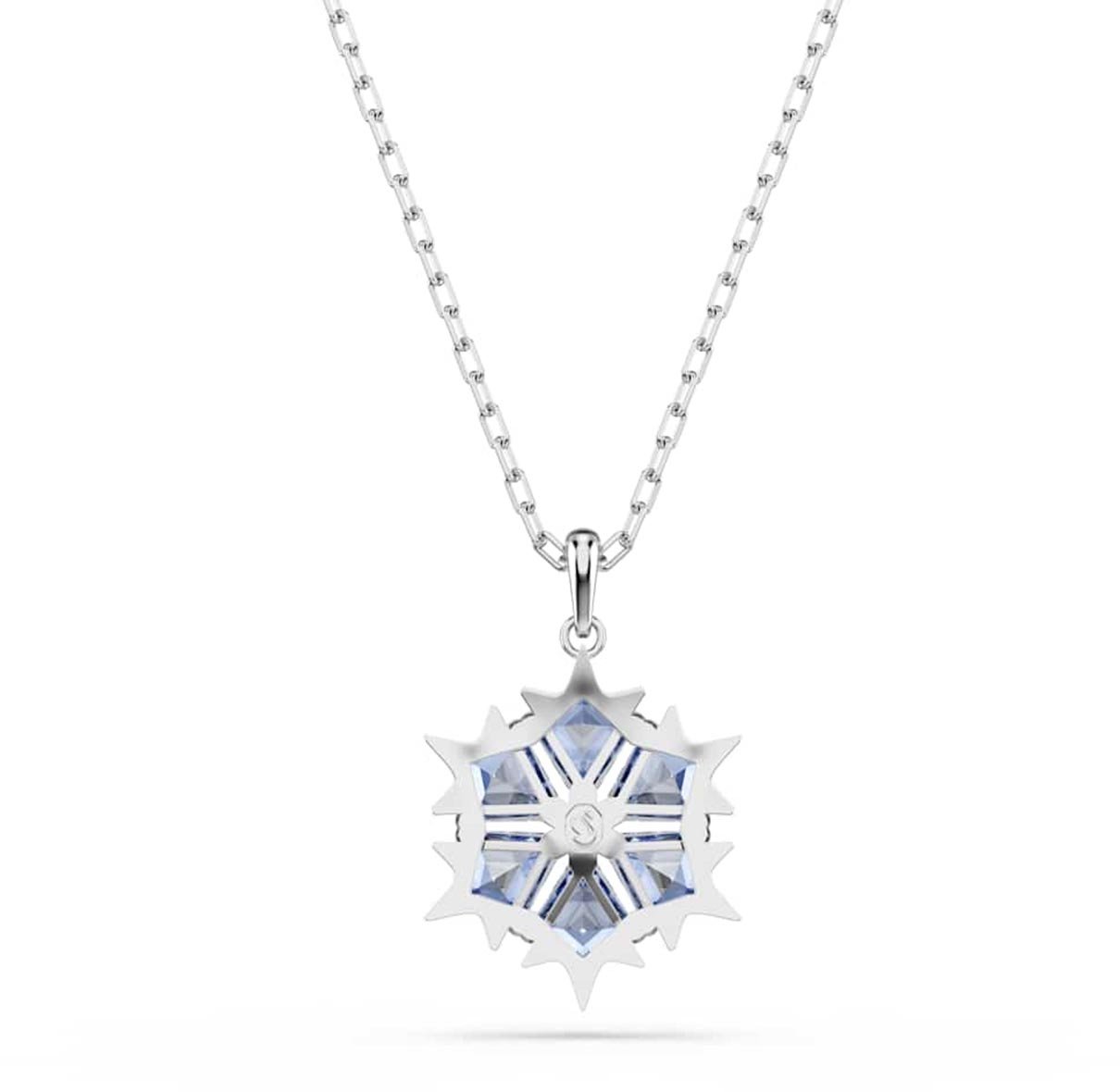 Swarovski - Ketting - Zilver Blauw