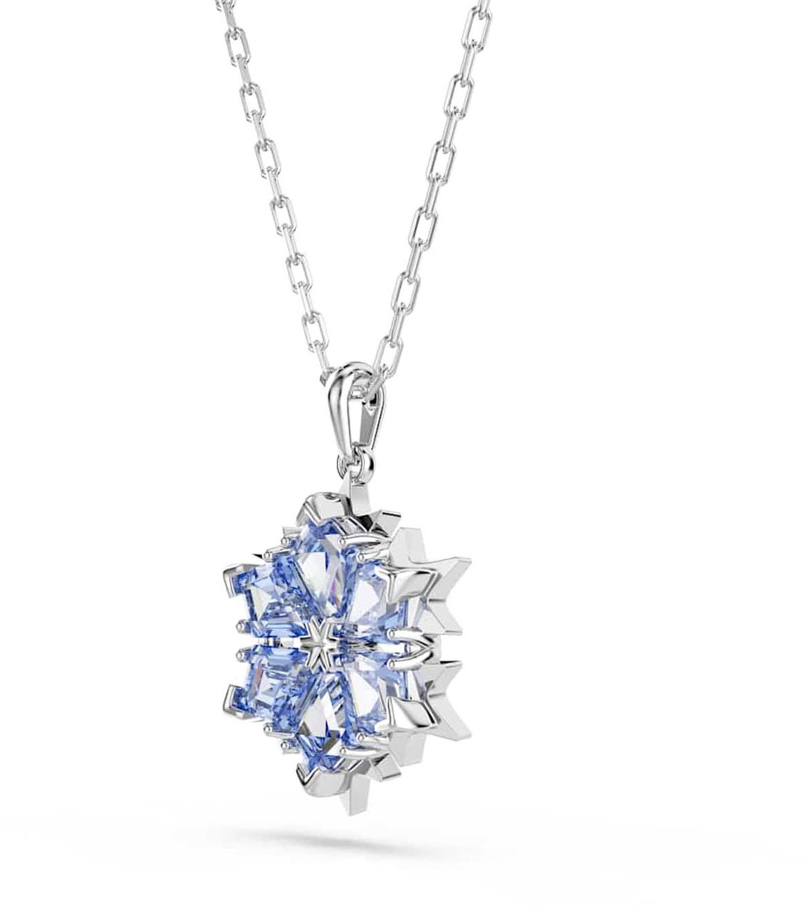 Swarovski - Ketting - Zilver Blauw