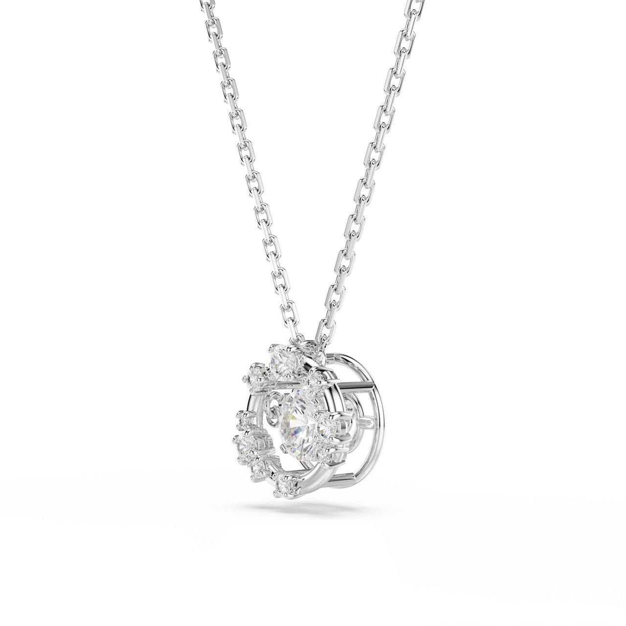 Swarovski - Ketting - Zilver Divers
