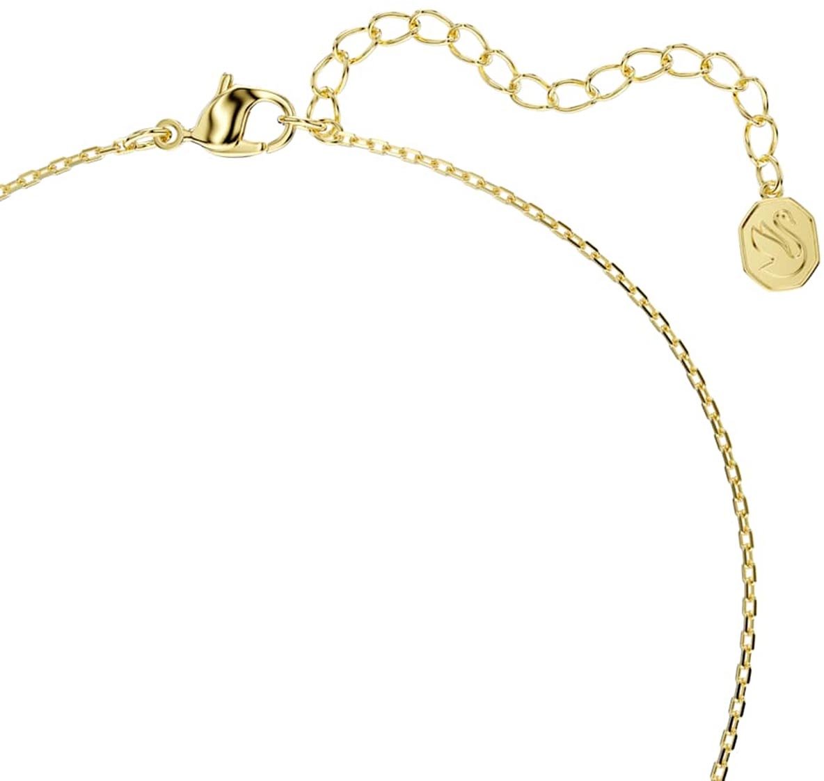Swarovski - Ketting - Donkergroen Groen