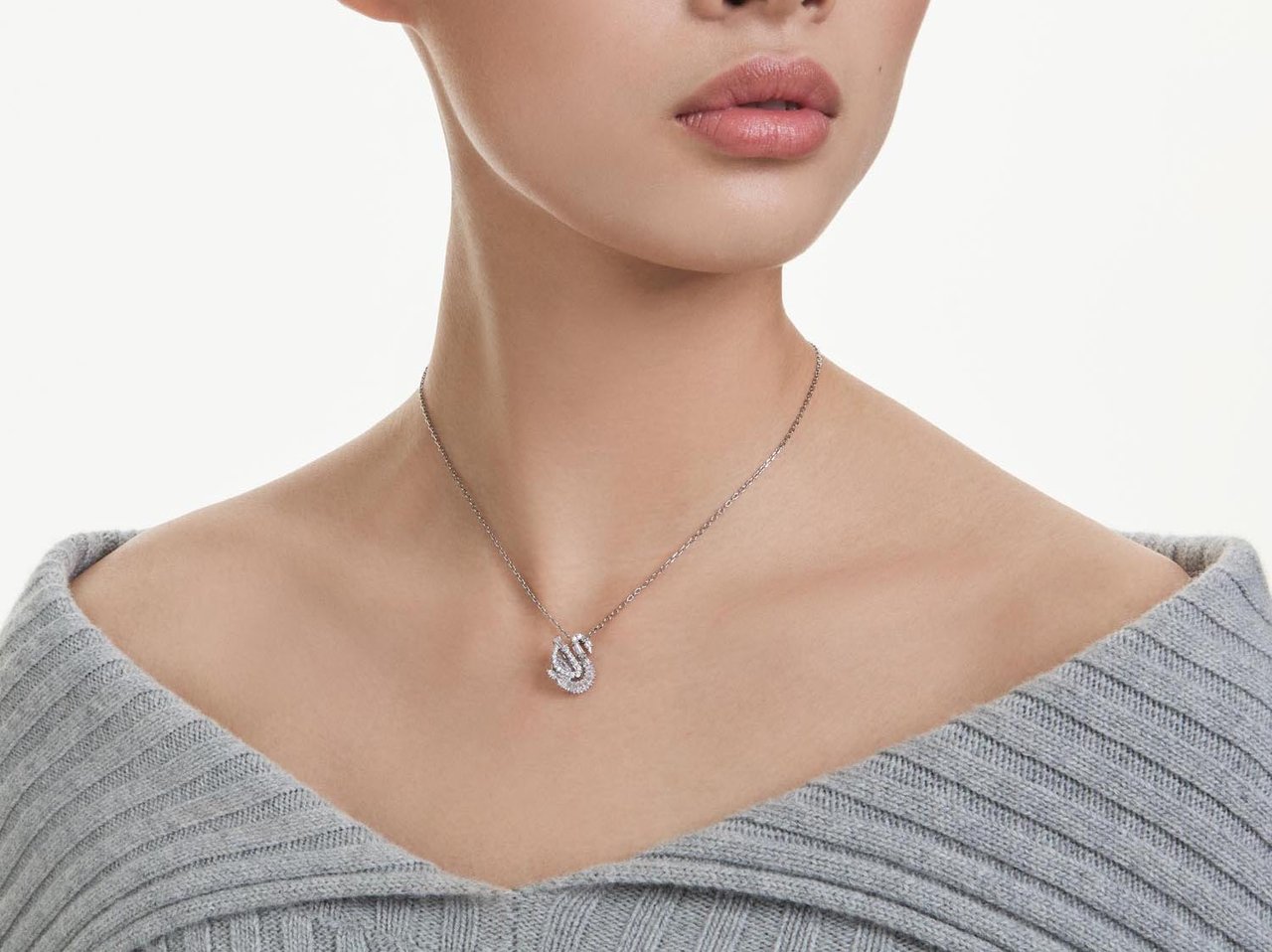 Swarovski - Ketting - Zilver Zilver