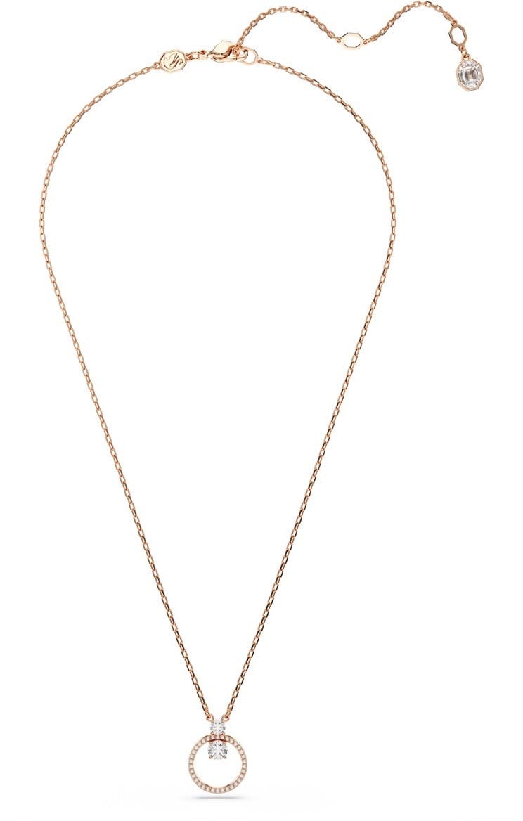 Swarovski Constella - Ketting - Roségoud Roze