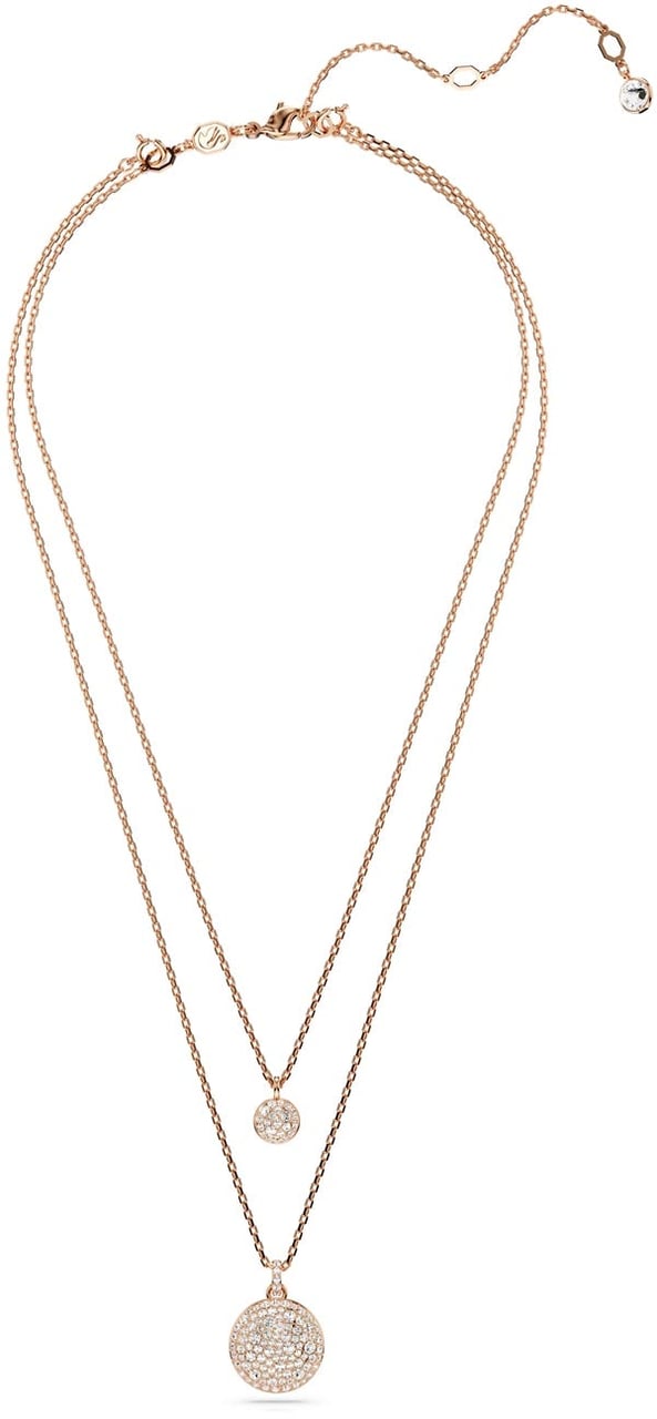 Swarovski Meteora - Ketting - Roségoud Roze