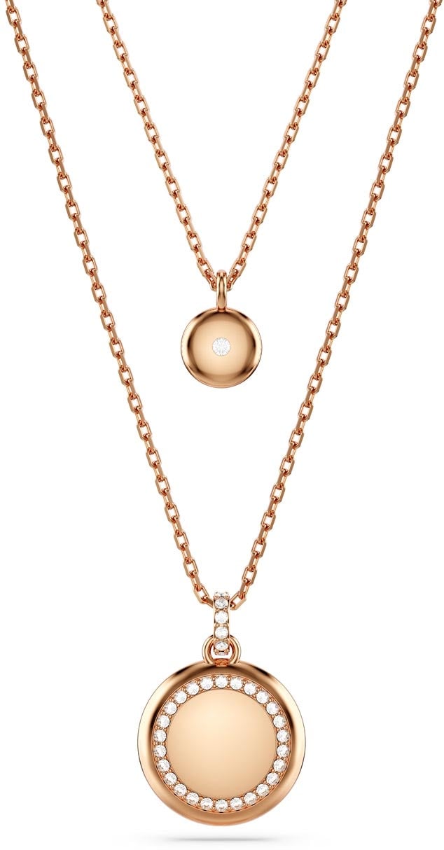 Swarovski Meteora - Ketting - Roségoud Roze