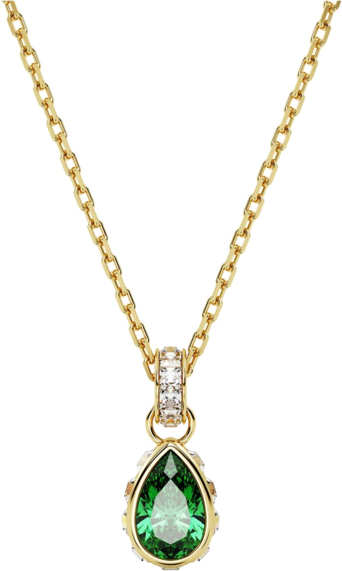 Swarovski Stilla - Ketting - Groen Goud