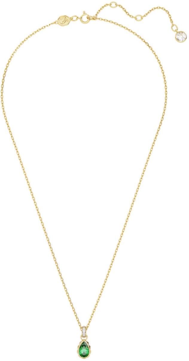 Swarovski Stilla - Ketting - Groen Goud