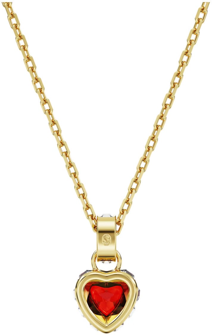 Swarovski Stilla - Ketting - Rood Goud