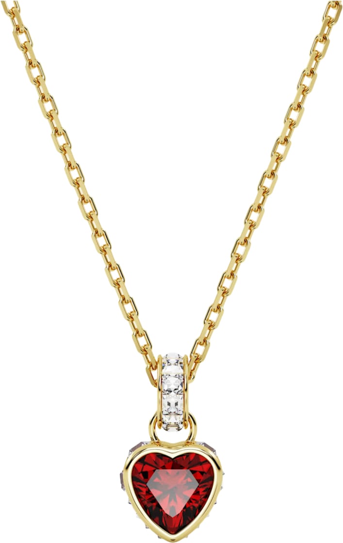 Swarovski Stilla - Ketting - Rood Goud