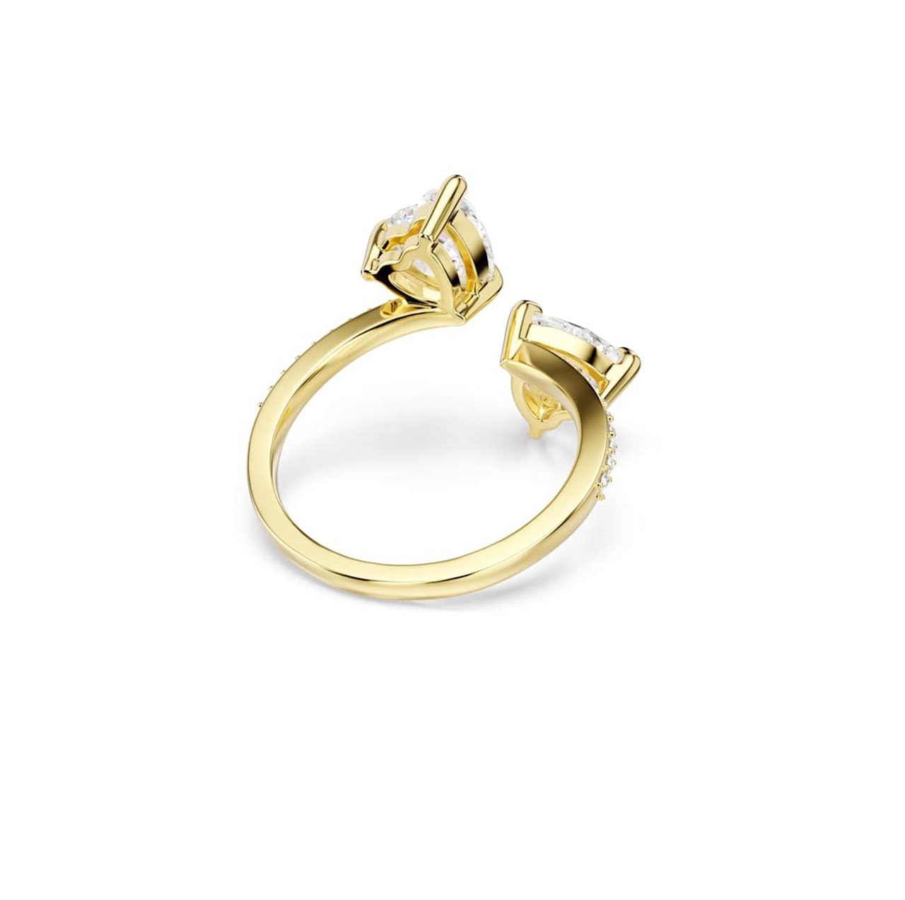 Swarovski - Ring - GoudTransparant Goud