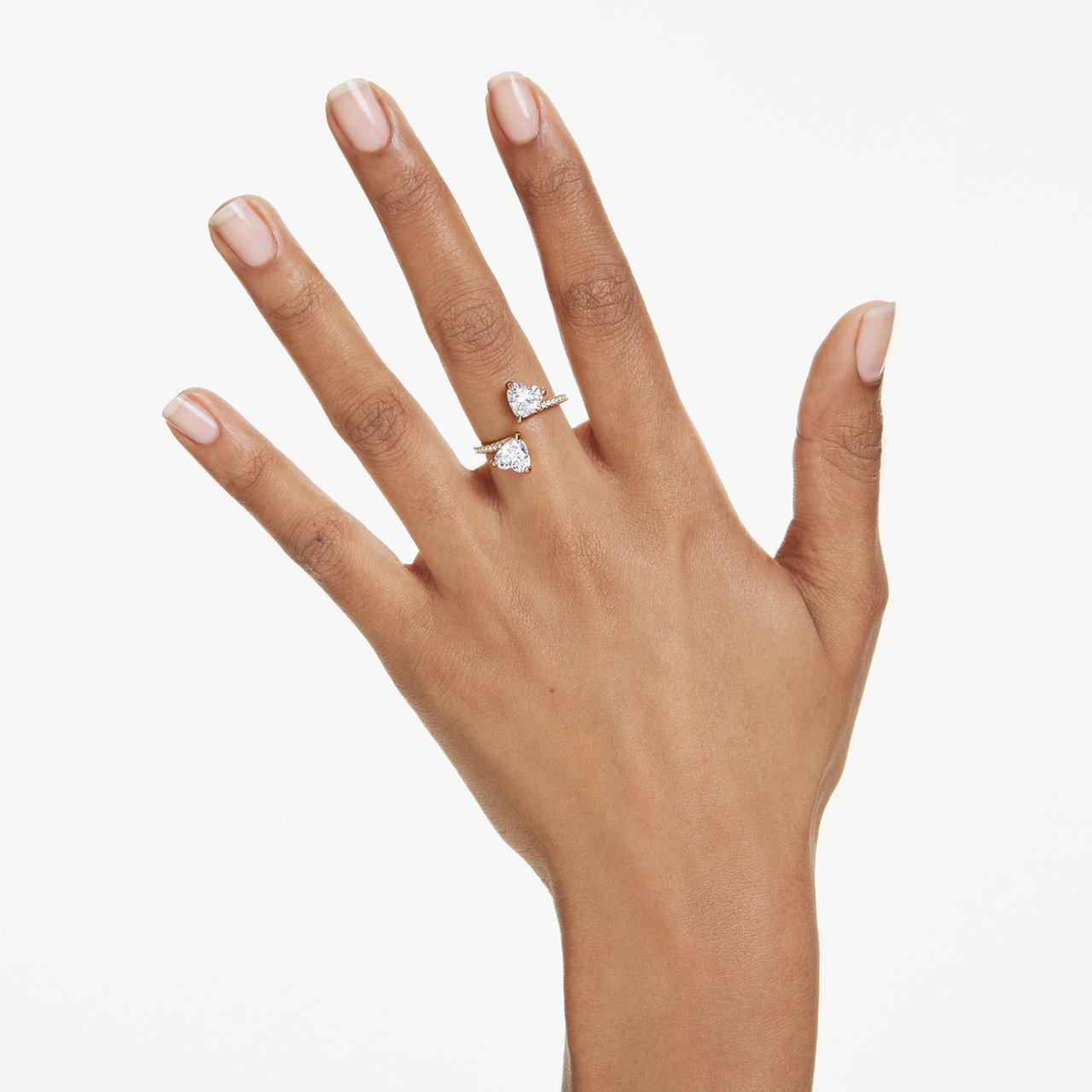 Swarovski - Ring - GoudTransparant Goud