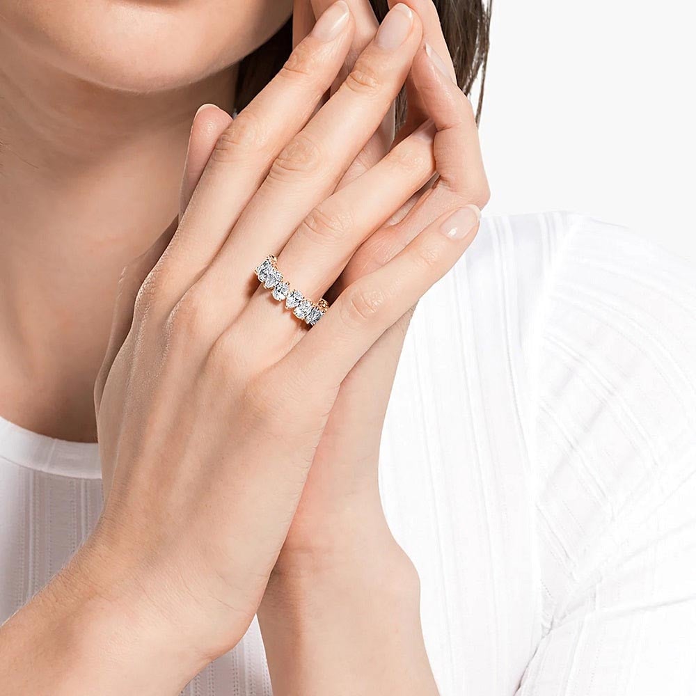 Swarovski Vittore - Ring - Roségoud Roze