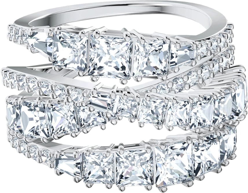 Swarovski Twist - Ring - Zilver Zilver