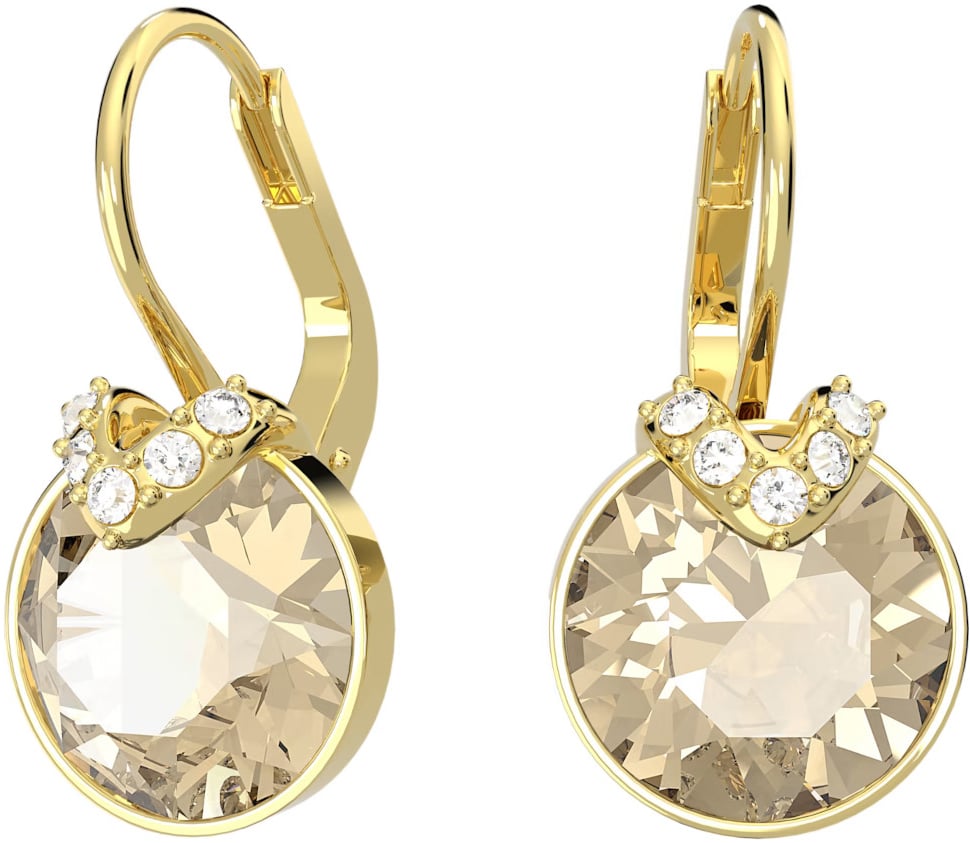 Swarovski Bella Oorbellen met Kristal Goud