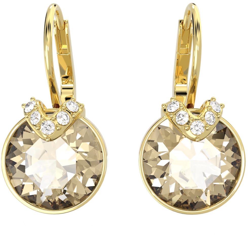 Swarovski Bella Oorbellen met Kristal Goud