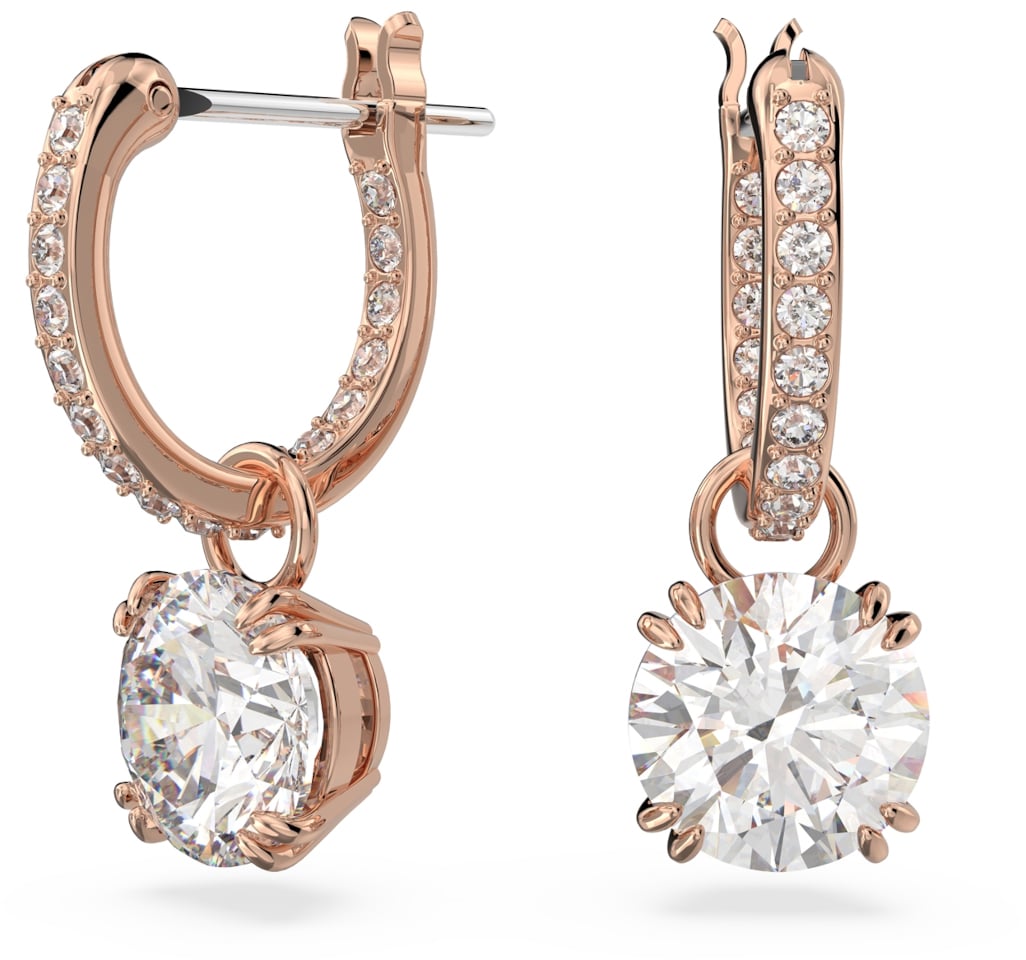 Swarovski Constella Oorbellen met Kristal Roze