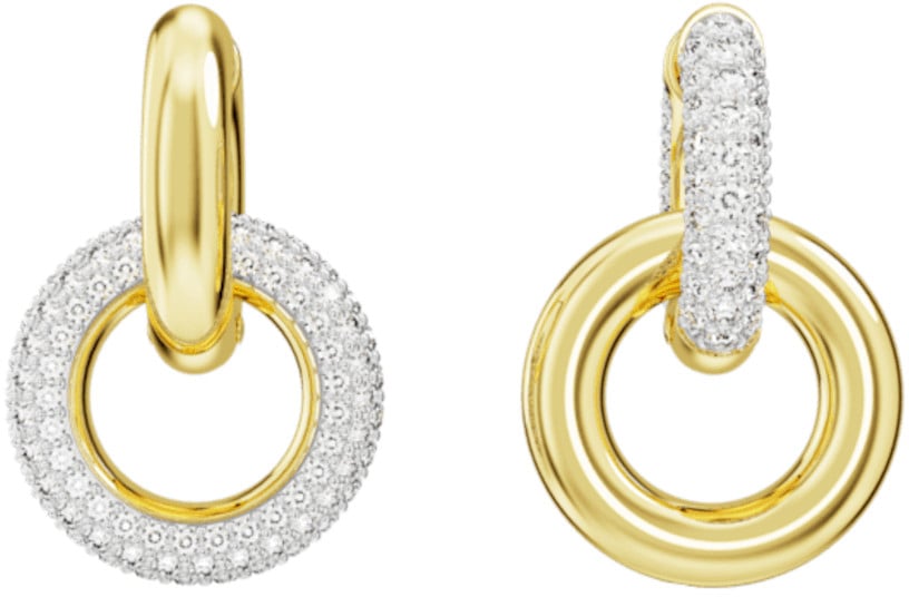 Swarovski Dextera Oorbellen met Kristal Goud