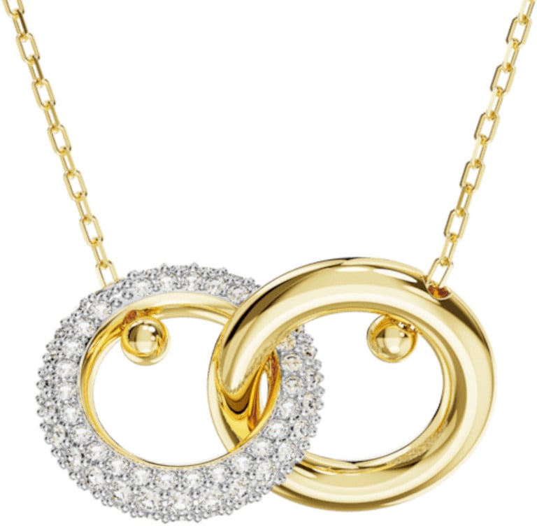 Swarovski Dextera Ketting met Kristal Goud