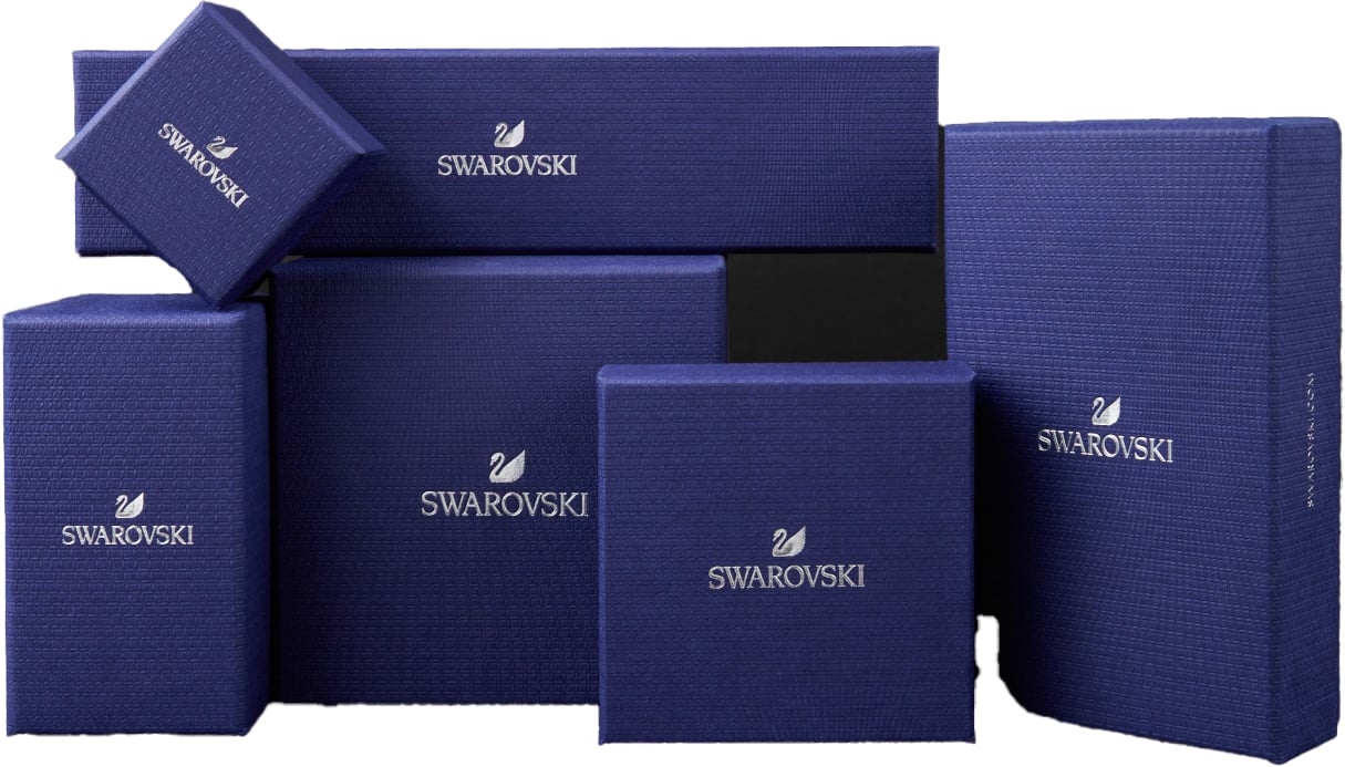 Swarovski Matrix Oorbellen Goud