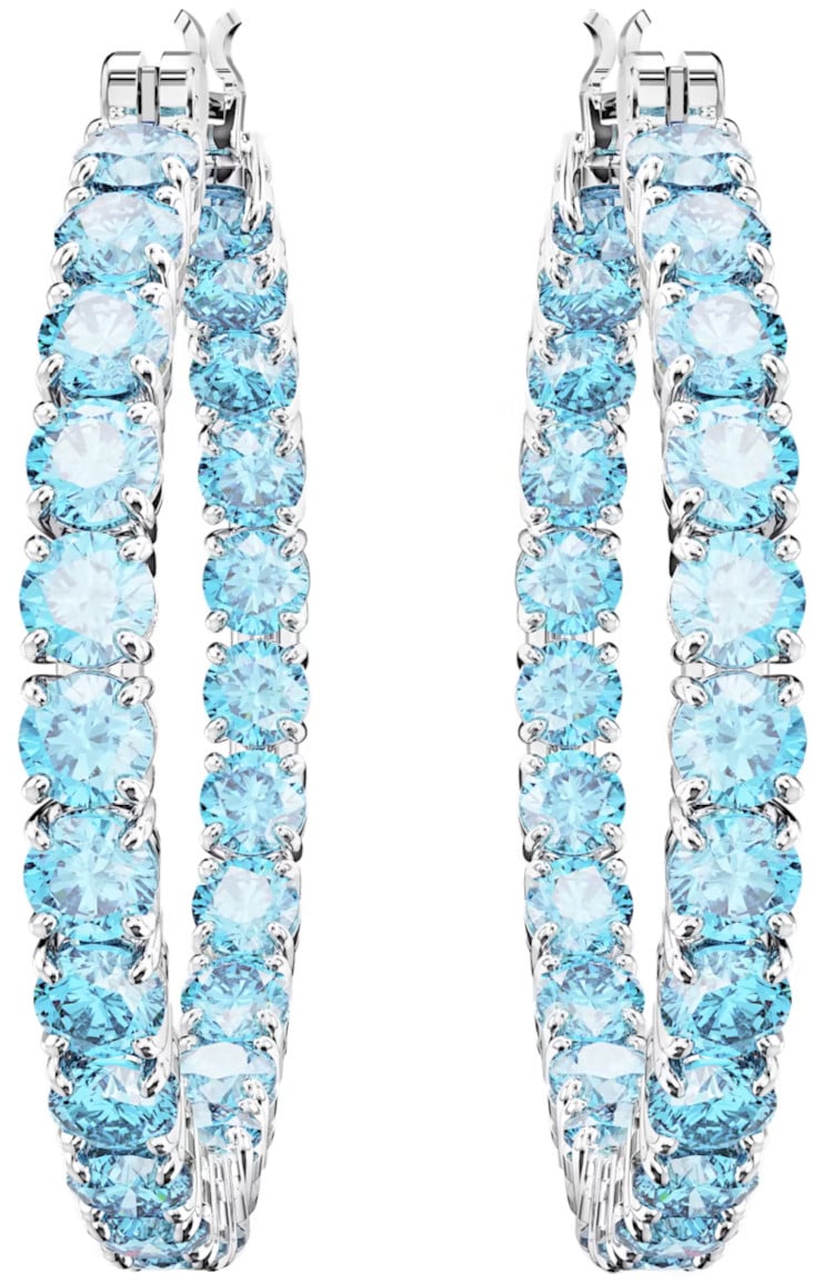 Swarovski Matrix Oorbellen met Kristal Divers