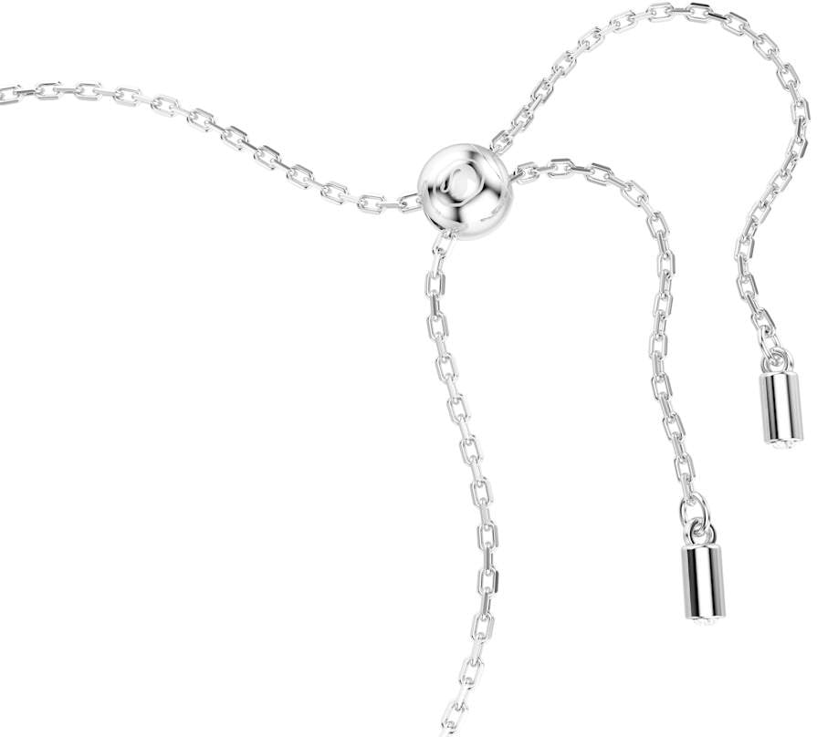 Swarovski Matrix Armband met Kristal Zilver