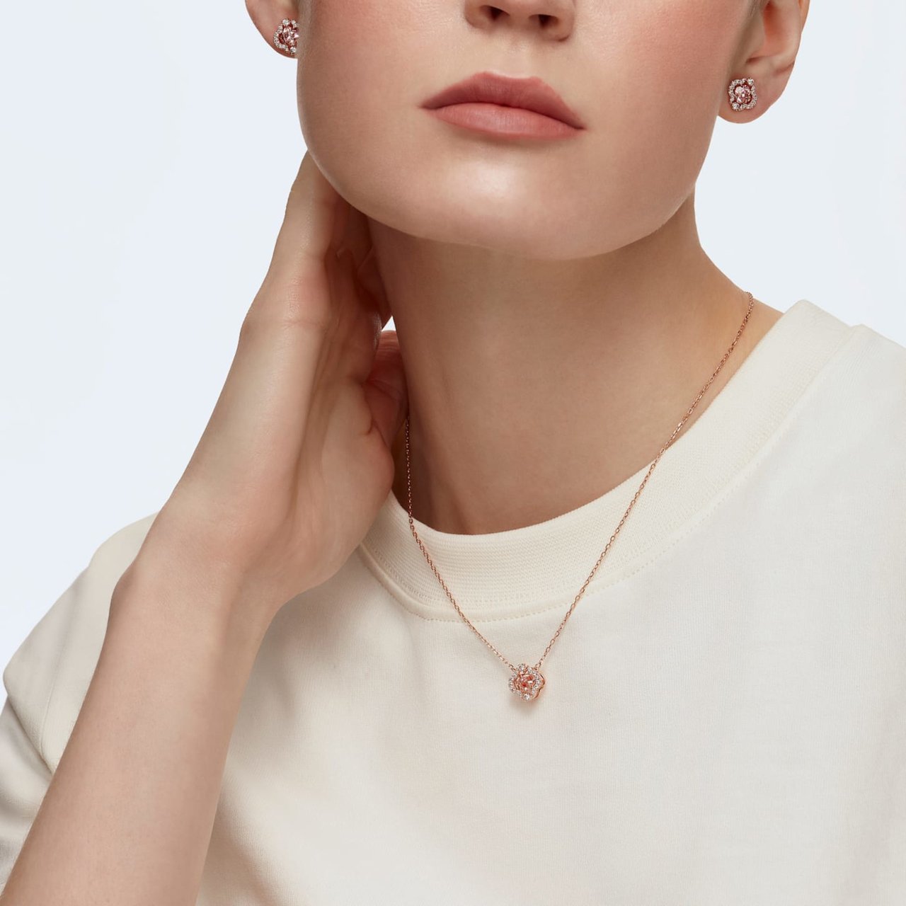 Swarovski Sparkling Set Roze