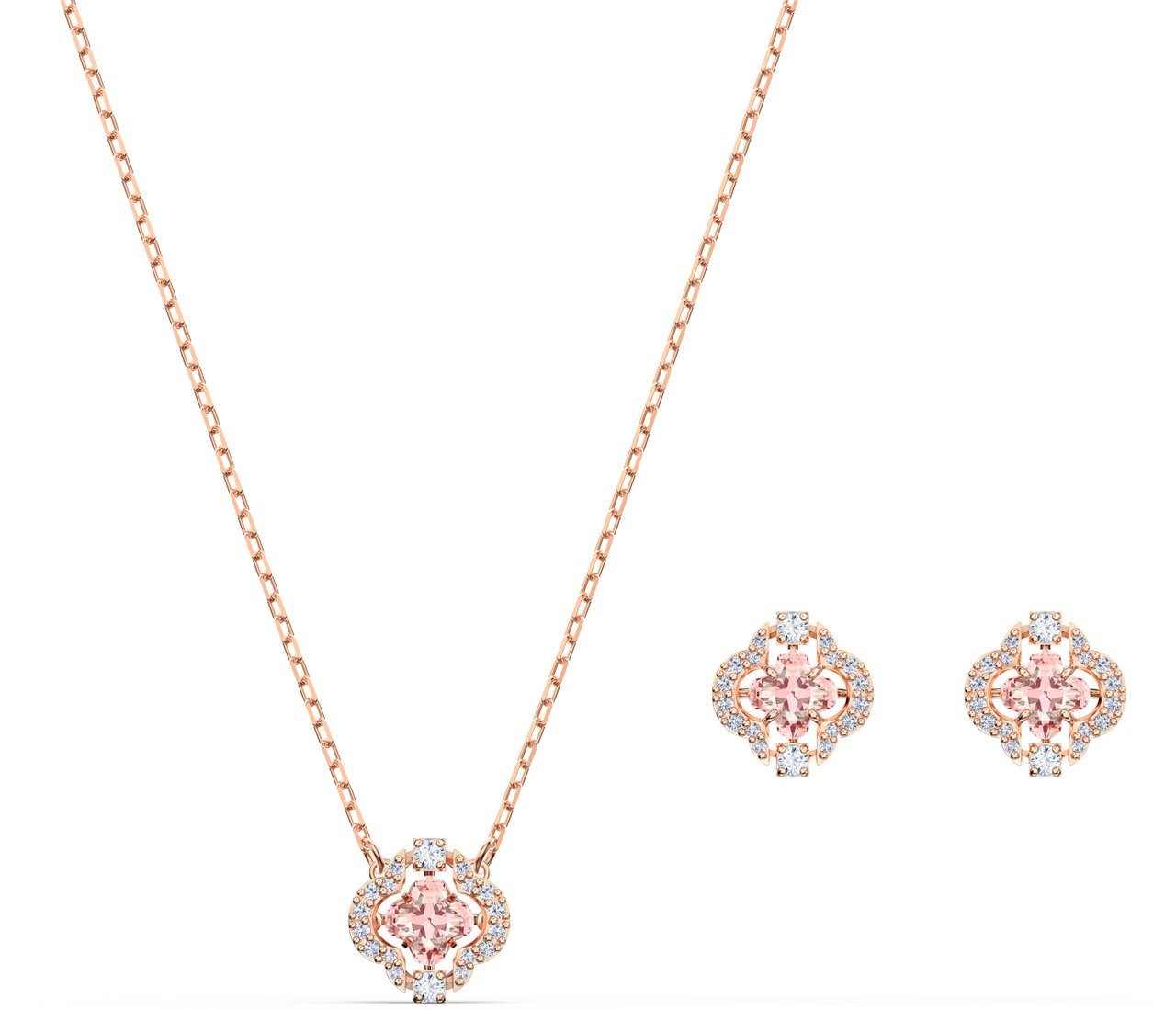 Swarovski Sparkling Set Roze