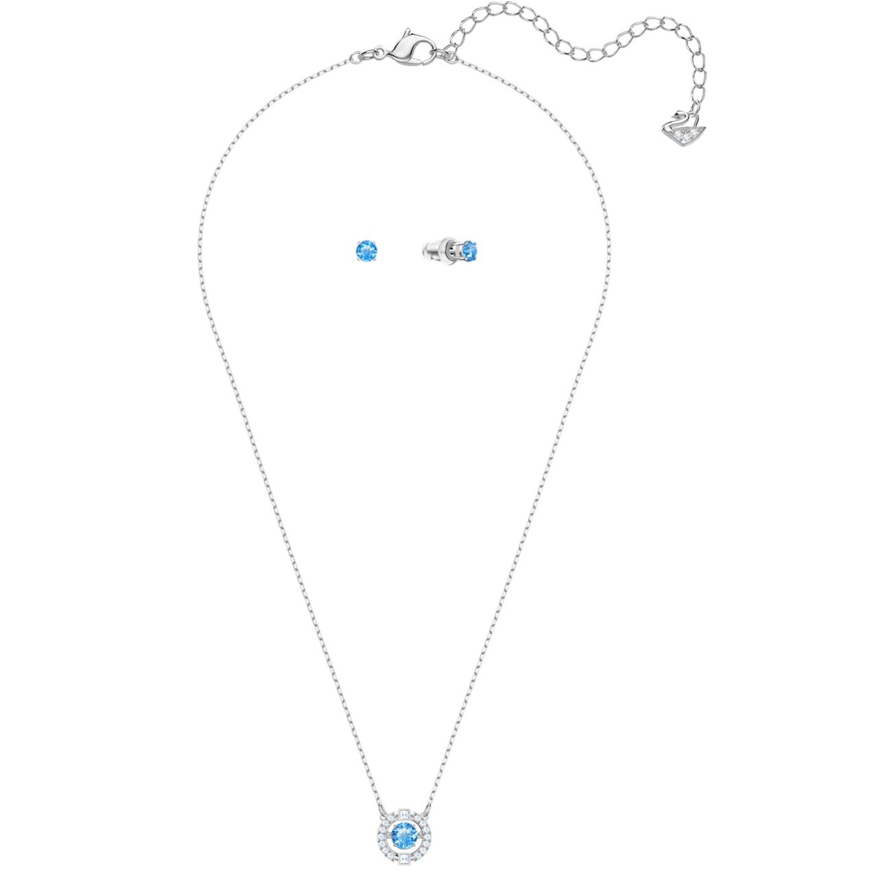 Swarovski Sparkling Set Zilver