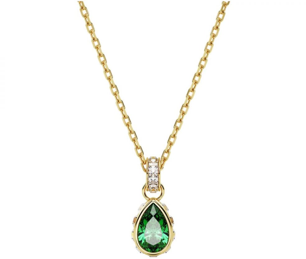 Swarovski Swarovski collier 5648751 collier Chroma Kristallen, Goudkleurig, Zirkonia Goud