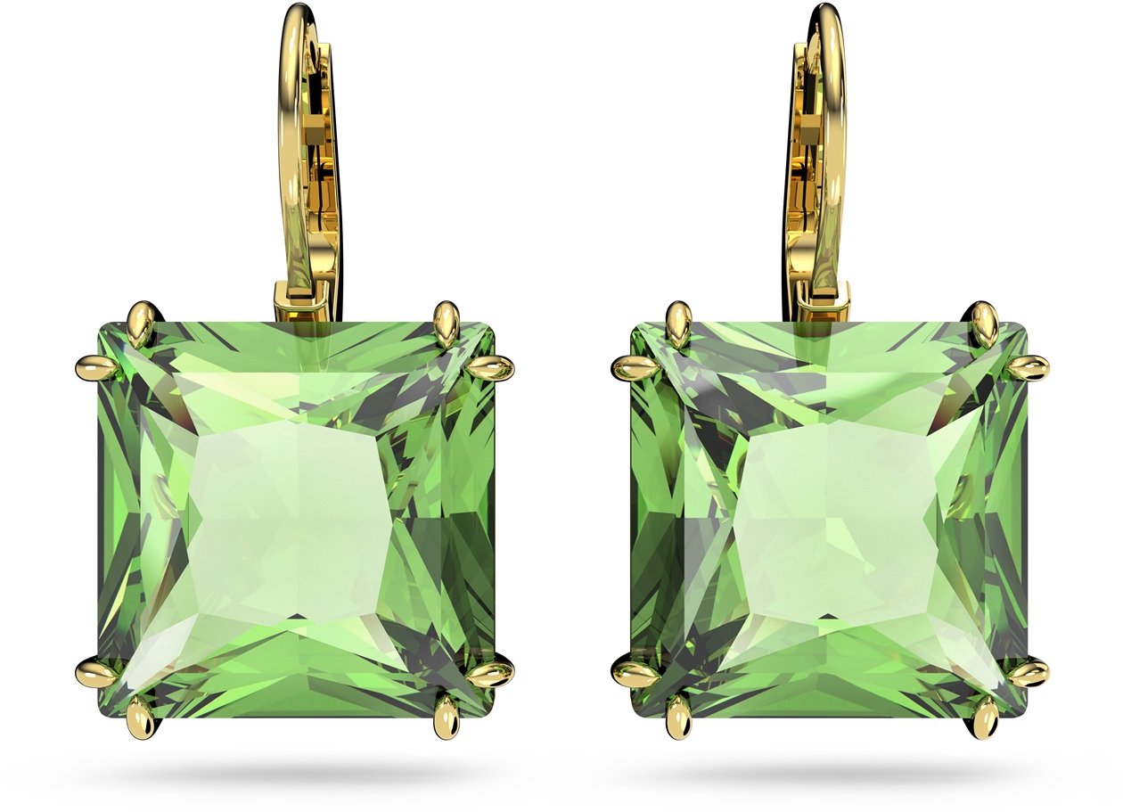 Swarovski Oorhangers met Kristal Goud