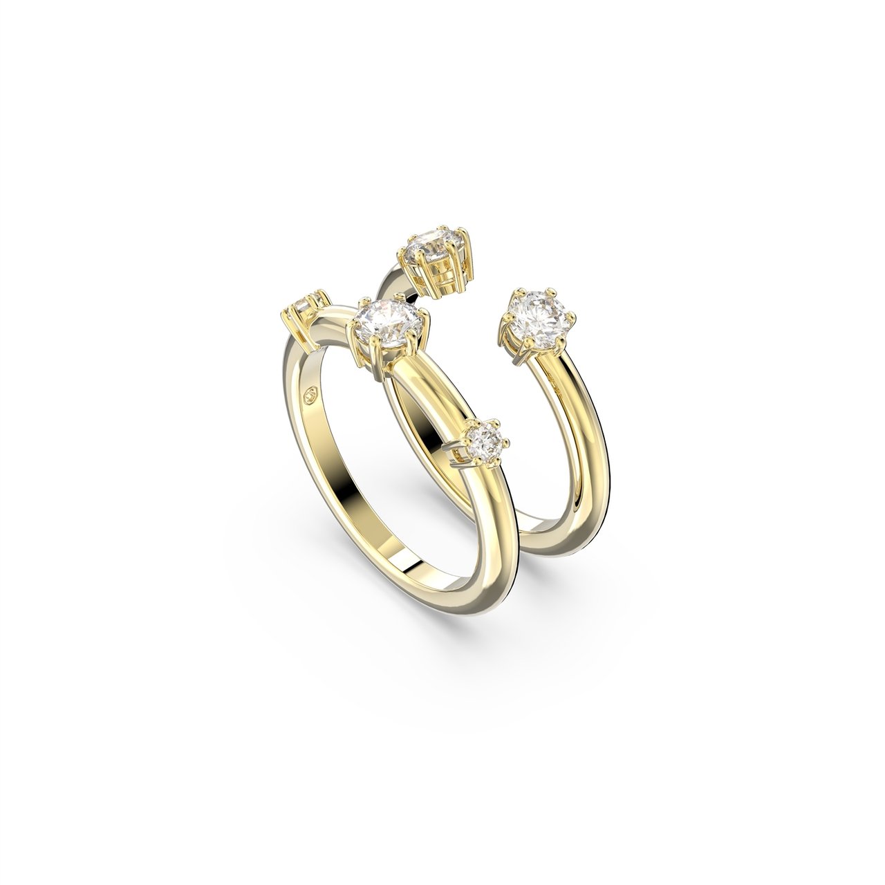 Swarovski Constella Ring met Kristal Goud