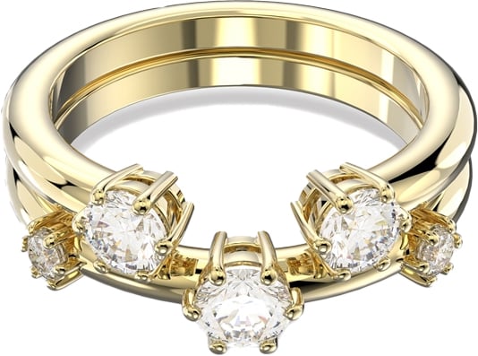 Swarovski Constella Ring met Kristal Goud