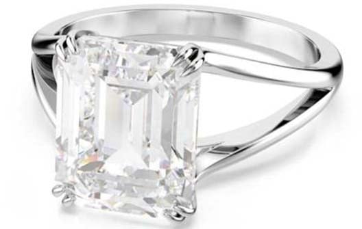 Swarovski Stilla Ring met Kristal Zilver