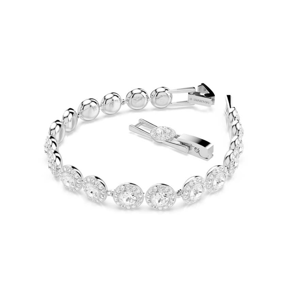 Swarovski Una Armband met Kristal Zilver