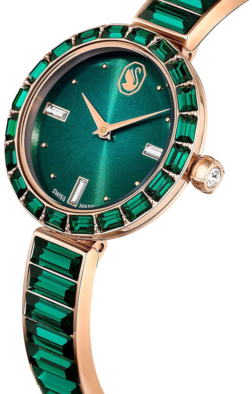 Swarovski - Horloge - Groen Groen