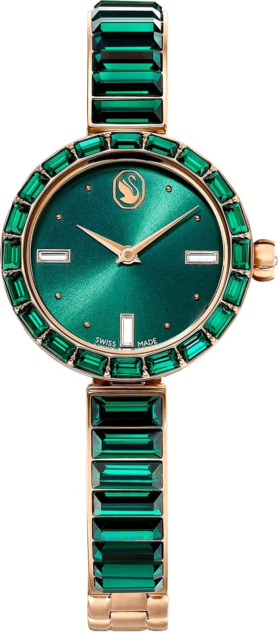 Swarovski - Horloge - Groen Groen