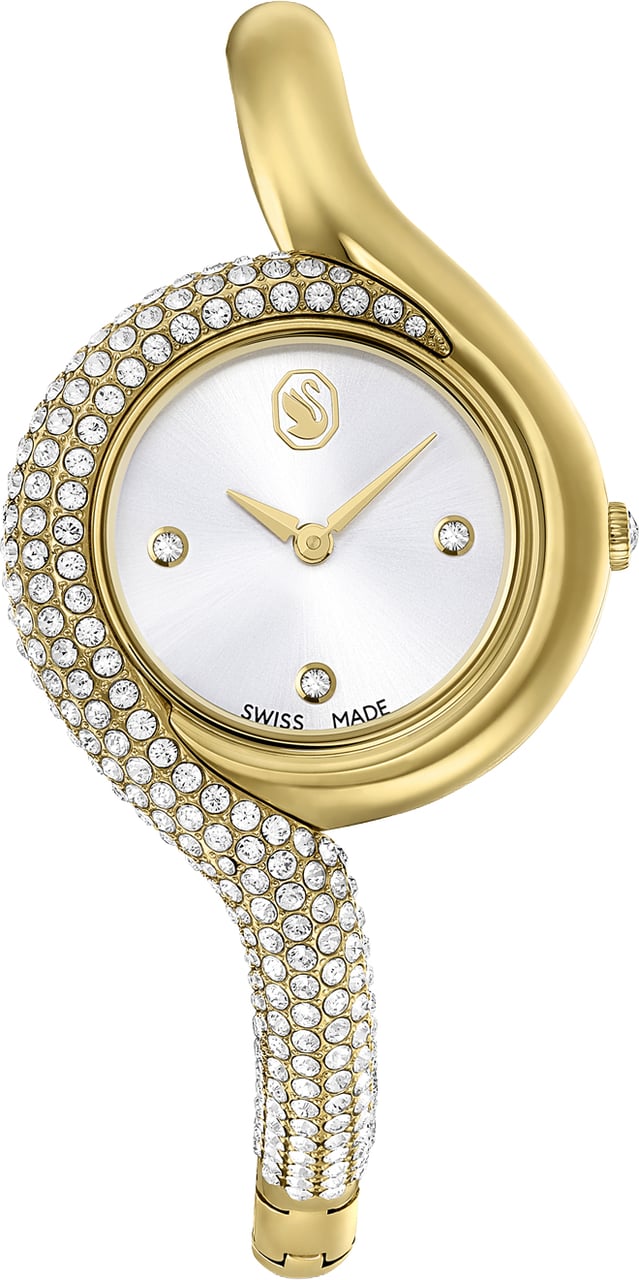 Swarovski - Horloge - Wit Goud
