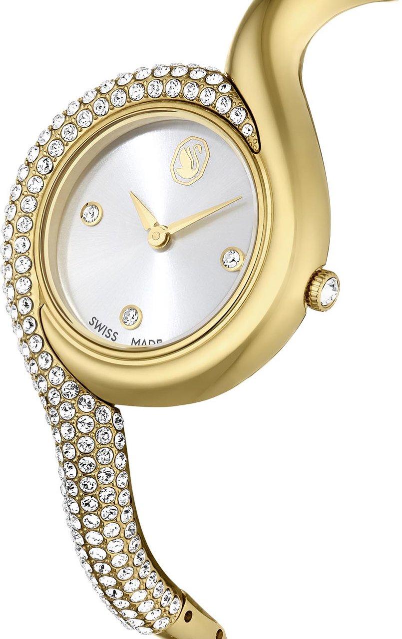 Swarovski - Horloge - Wit Goud