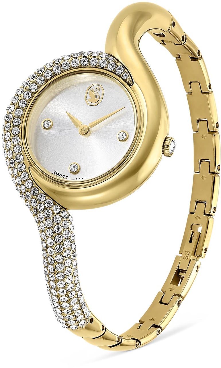 Swarovski - Horloge - Wit Goud