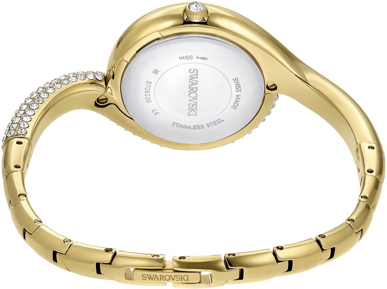 Swarovski - Horloge - Wit Goud