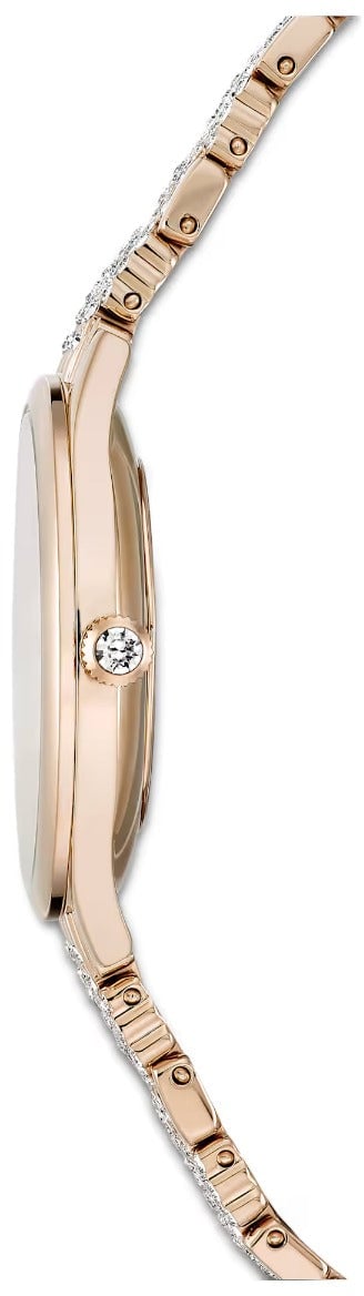 Swarovski Attract - Horloge - Lichtgrijs Goud