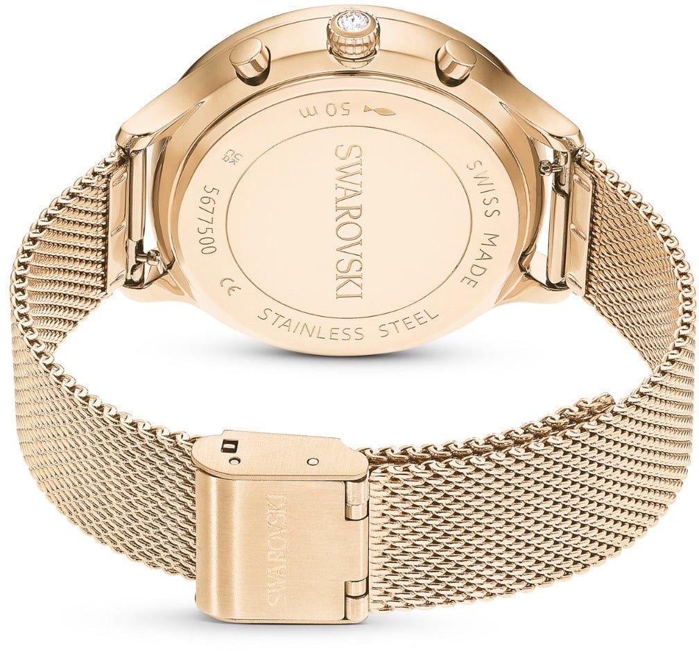 Swarovski - Horloge - Wit Goud