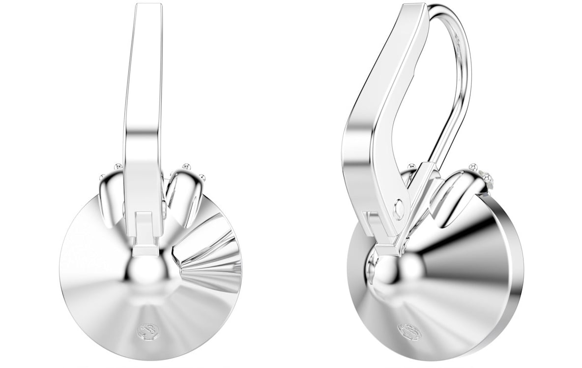 Swarovski Swarovski Oorbellen 5734234 Bella Zilverkleurig met Blauwe Steen Lichtblauw